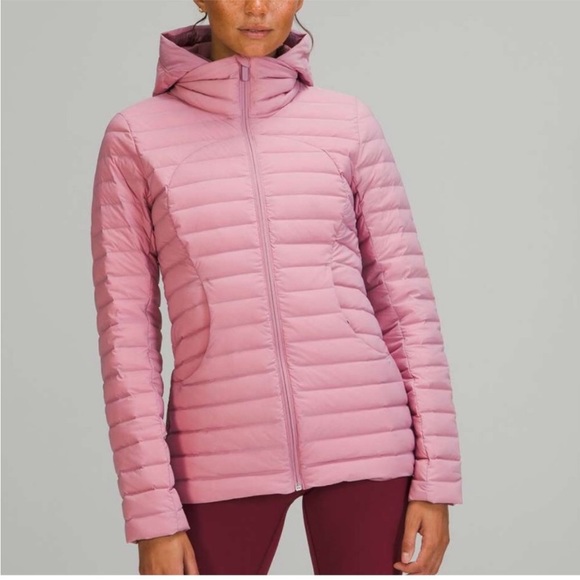 lululemon athletica Jackets & Blazers - Lululemon | Size 12 Pack it Down Puffer Jacket Coat Pink Detachable Hood